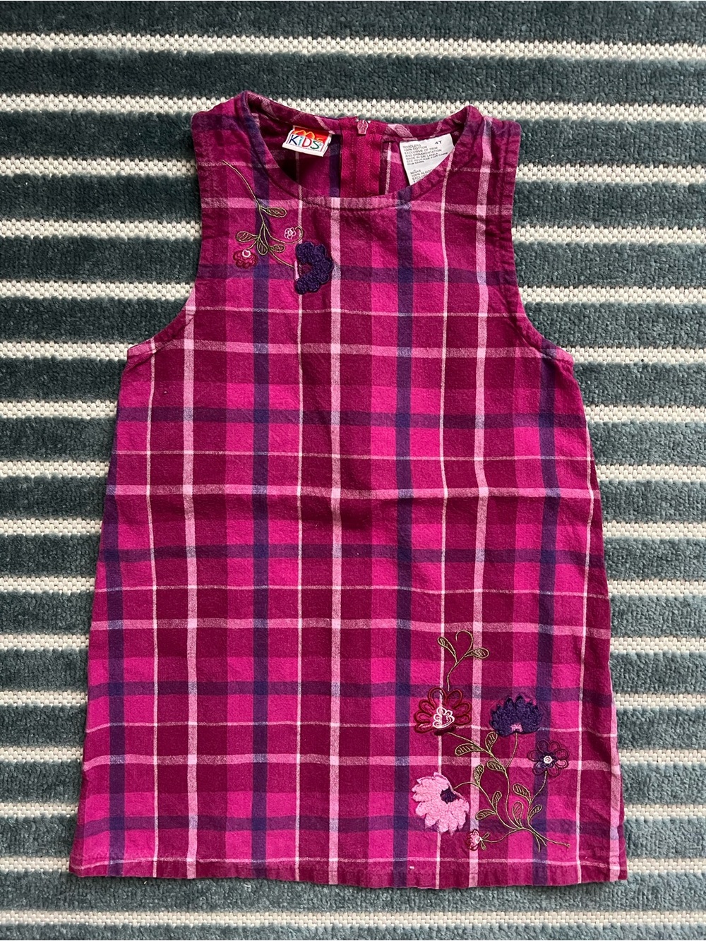 Vintage McKids 4T Plaid Dress